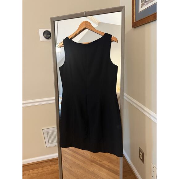 Dawn Joy Fashions Black Sleeveless Sheath Dress Size 11/12 - Picture 3 of 7